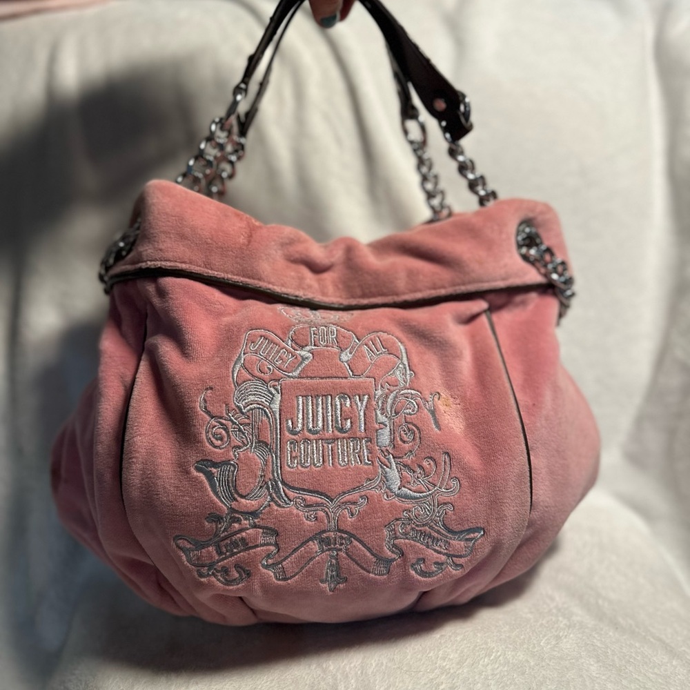 Juicy Couture y2k vintage Pink Shoulder Bag